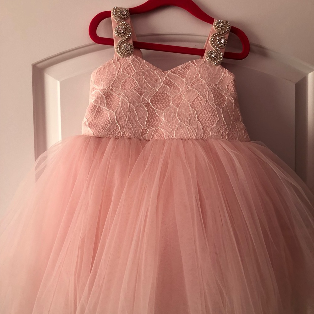Toddler Itty Bitty Toes Bianca Dress Size 4